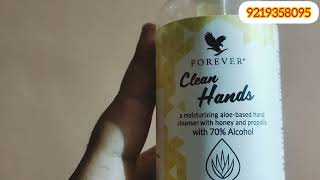 Forever Clean Hands | Hand Sanitizer | #foreverlivingproducts