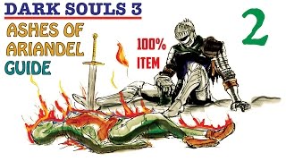 Dark Souls 3 Ashes of Ariandel 100% Items and Secrets guide. Part 2.