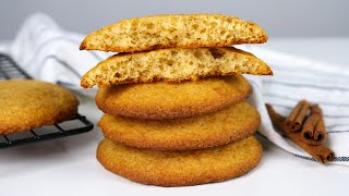 The BEST SOFT and CHEWY Snickerdoodle Cookies