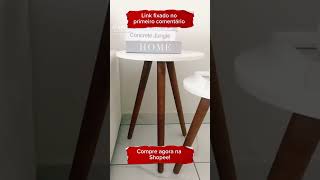 Conjunto de mesinha de canto. Compre agora na Shopee!