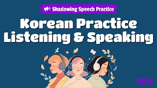 Study Korean with TOPIK listening & Improve Speaking