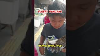 Fluffy Pancake! Street food di jalan suryakencana #shorts #feedshorts #fluffypancakes #streetfood