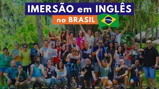 Como é uma Imersão em inglês no Brasil?