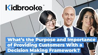 What's the Purpose and Importance of Providing Customers With a Decision Making Framework?