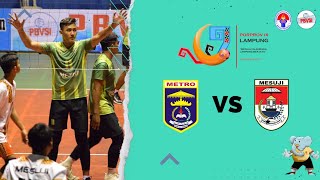 PORPROV VOLI INDOR PUTRA | KOTA METRO VS MESUJI