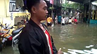 Wawancara korban banjir di Rawa Gatel