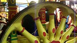 Folklorica carriage going past at Woodford Folk Festival 2010 NYE