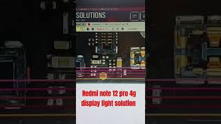 redmi note 12 pro 4g display light solution#samsunghardresetproblemfix #smartphone #repairstore