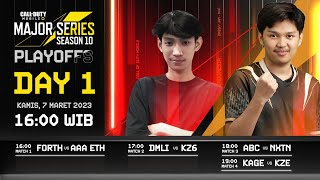 Playoff Day 1 - CODM Major Series Season 10  l Garena Call of Duty®: Mobile Indonesia