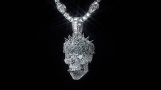 $1 MILLION DOLLAR DIAMOND ICED NECKLACE by Proclamation Jewelry