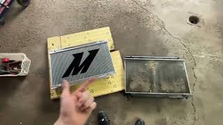 2007 Nissan 350z/VQ35HR-Mishimoto Aluminum Radiator Install