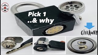 Unique lock Giveaway 1of4 you pick!