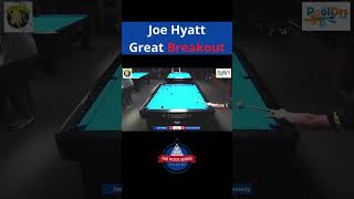 Joe Hyatt Breakout #thepoolseries #9ball #billiards #pool #joehyatt #poolchamps #poolcue