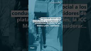 Seguridad social en plataformas digitales: ICC plantea recomendaciones. #shorts