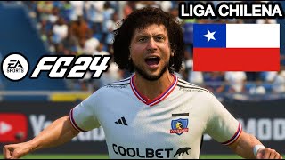 Asi es la  LIGA CHILENA del EA SPORTS FC 24 en MODO CARRERA - CAMPEONATO BETSSON con COLO COLO