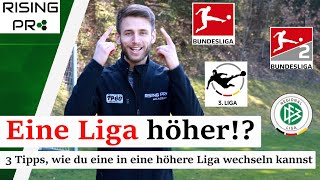 Eine Liga höher spielen!? 3 Tipps, wie du in eine höhere Liga wechseln kannst | Rising Pro