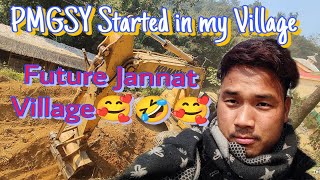 @@@PMGSY started in my Village@.@