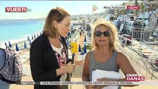 Maestralno javljanje Amele Čilić iz Nice u vijestima RTL-a, 15.7.2016.