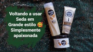 🥑🐝 Seda By Rayza Nicácio - Pós danos - Abacate e mel - Nutrição reparadora- todos os tipos de cabelo