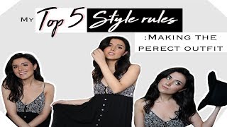 5 STYLE TIPS FOR A PERFECT OUTFIT! | KIMISCLOSET