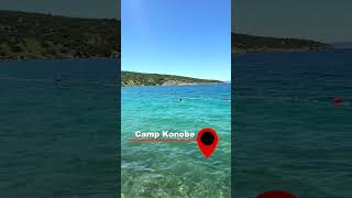 The nude beaches of Krk, Croatia #shorts