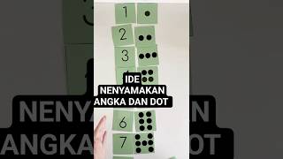 IDE MENYAMAKAN ANGKA DAN DOT #shortvideo #shorts #idekreatif #angka