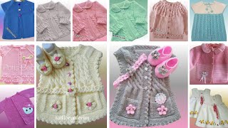 Most Amazing Knitting Frock Design🎀Beautiful Sweaters And Cardigans