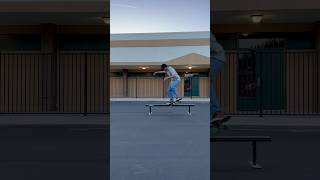 Two tricks a day on the element flat bar #skateboarding #shorts