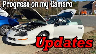 Updates, Progress on my Camaro, Updates on my bike. Christmas YouTube channel change?