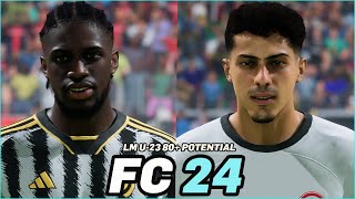 FC 24 | BEST YOUNG LM U-23 80+ POTENTIAL WITH REAL FACES