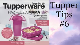 Tupper Tips #6 2022 ENERGÍA, GALAXIA, TORNADO ||  TUPPERWARE MÉXICO  || catalogo tupperware