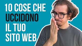 10 errori che vedo su TUTTI I SITI WEB