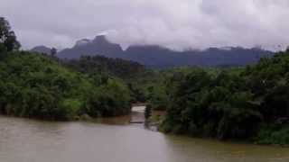 Somewhere on the motorbike in LAOS