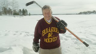 Duluth's first female hockey player