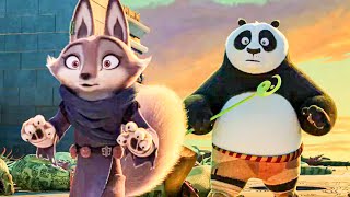 KUNG FU PANDA 4 Clip - La Fortaleza De Los Camaleones (2024) Español