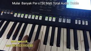 lagi lagi mati total Psr s750 kembali normal nac musik wa 081933195030