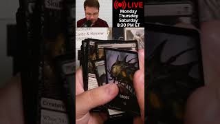 25 Card ERROR Pack of Jumpstart 2022 Opened Live! #MTG #Shorts