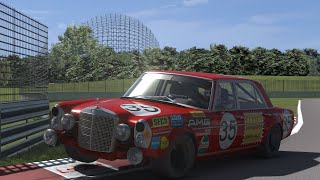 Assetto Corsa: 1971 Mercedes AMG 300 SEL at Circuit Gilles Villeneuve 82