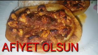 TAM BİR İFTAR YEMEĞİ/PATATESLİ TAVUKLU SANDAL/LEZZETHANE