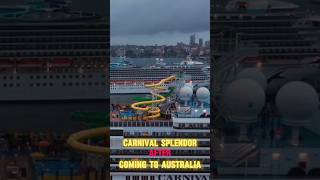 Carnival Splendor before vs after | edit for @Dreamyytech  #shorts #cruise #sydney