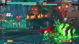 KOF XV Ash Easy Stun T.O.D combo Universal