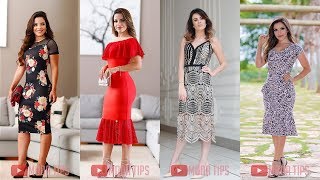 VESTIDOS MIDI LINDOS TENDENCIA 2019