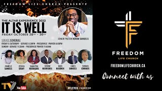 Altar Experience Conference: It Is Well (Sunday)| Pastor Rohan Samuels | Freedom Life Church