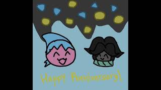 HAPPY ANNIVERSARY SORBET SHARK AND SQUID INK!!! ❤️❤️