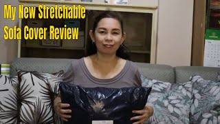 My New Stretchable Sofa Cover Review/Transform your Living Room with Style and Elegance!