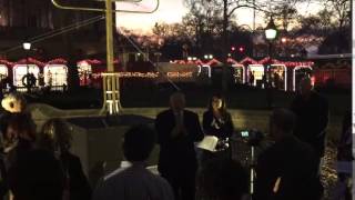 Menorah lighting 2015