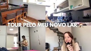 TOUR PELO MEU APARTAMENTO NOVO