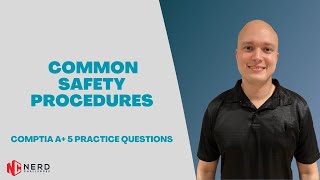 CompTIA A+ 220-1102 - Practice Questions - Domain 4.4 - Common Safety Procedures