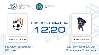 Профком Юнайтед 2:2 Железный Феликс | Первый дивизион 2023 | 29-й тур | Обзор матча