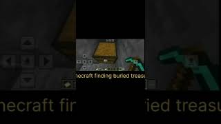 Minecraft finding buried treasure but..☠️ #subscribe #minecraft #viralvideo #gaming #asmr #2024